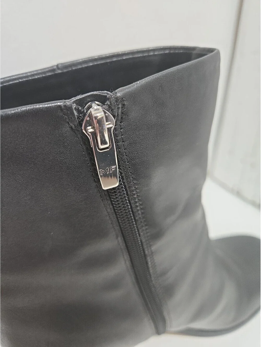 Marc Fisher Women's Lysia Bootie Ankle Boots Black Size 11 M Leather Box30